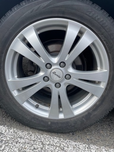 【決まりました】タイヤ付き18インチアルミホイール