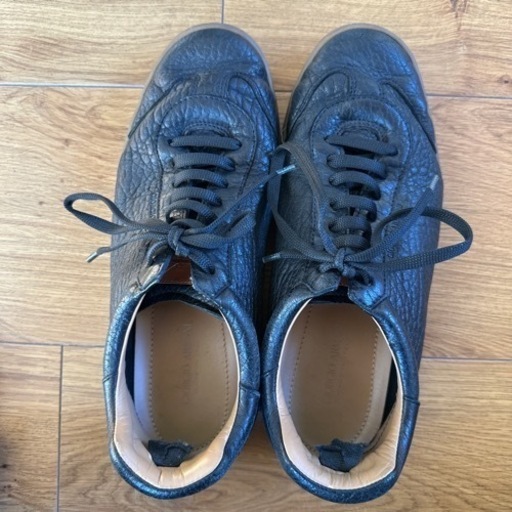 GIORGIO ARMANI ジョルジオアルマーニ スニーカー ブラック