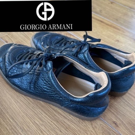 GIORGIO ARMANI ジョルジオアルマーニ スニーカー ブラック