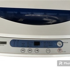 【値引き】ヤマダ電機洗濯機・YWM-T50G1中古美品の画像