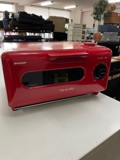 取引場所 南観音 K2403-589 SHARP ウォーターオーブン HEALSIO 2016年製 AX-H1R 汚れキズあり 動作確認済み