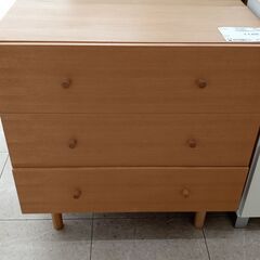 ★ジモティ割あり★  チェスト ライトベージュ H83×D42×...