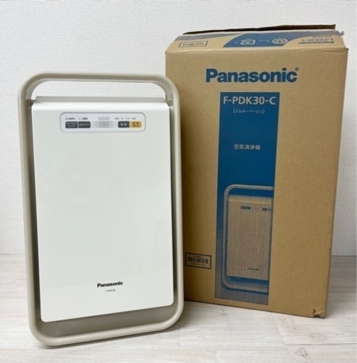【中古品】Panasonic パナソニック F-PDK30 2015年製 季節家電 空調家電 空気清浄機
