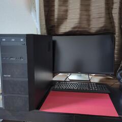 ゲーミングPC、モニター、キーボード