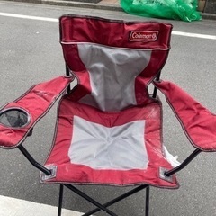 コールマン　　アウトドア用折りたたみアームチェア