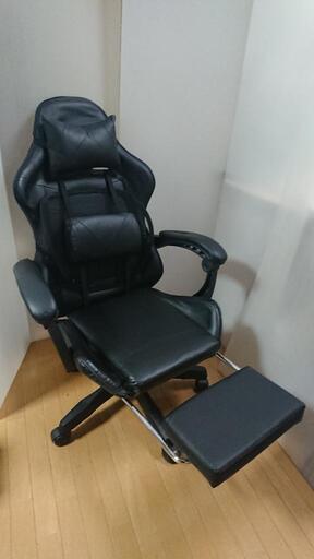ゲーミングチェア オットマン付き