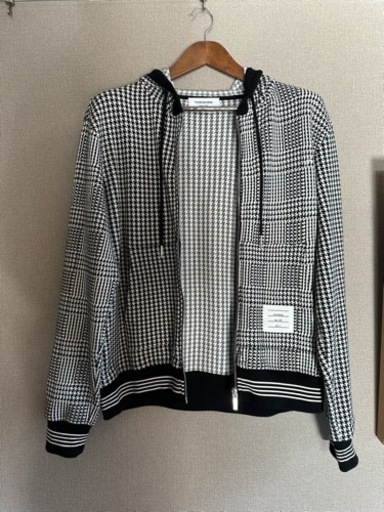 定価15万】トムブラウン 千鳥格子 ストライプ ジップアップ