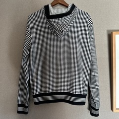 【定価15万】トムブラウン 千鳥格子 ストライプ ジップアップフーディーの画像