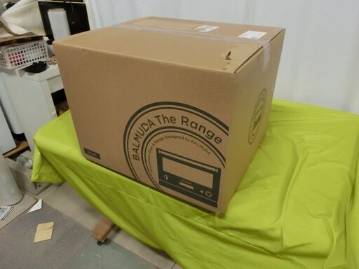 新品 BALMUDA The Range バルミューダ オーブンレンジ K04A-BK ブラック