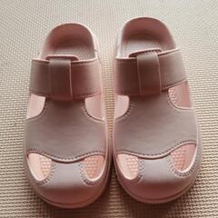 【新品】子供靴 2way サンダル　18.5ｃｍの画像