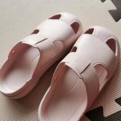 【新品】子供靴 2way サンダル　18.5ｃｍの画像