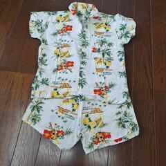 アロハシャツ上下子供用品 キッズ用品 子供服
