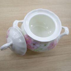 59/603 Noritake スタジオコレクション ボーンチャイナ　ティーポット＆シュガーポット【モノ市場知立店】　の画像