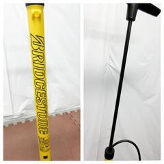 ☆T2931☆ブリヂストン　自転車の空気入れ　黄色　BRIDGESTONEの画像