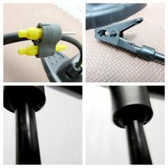 ☆T2931☆ブリヂストン　自転車の空気入れ　黄色　BRIDGESTONEの画像