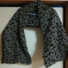 【0円！】袖付きストール風カーディガン