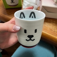 お父さん犬湯呑み