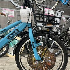 【新品】【特別価格】早い者勝ち★Jeep (ジープ) 22型 子供用自転車 JE-22S ジュニアサイクル　外装6段変速　お子様用自転車　インディゴブルーの画像