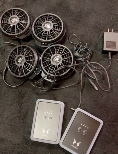 空調風神服 バッテリー ファン