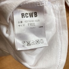 ロデオクラウンズ　RCWB Tシャツ　フリーサイズ 半袖Tシャツの画像