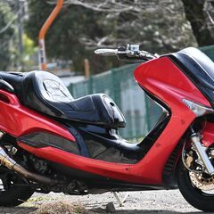 YAMAHA*マジェスティ125FI*前後新品タイヤ*フルカスタ...