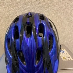 決まりました。自転車、ヘルメット