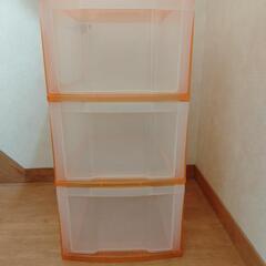 《交渉中》家具 収納家具 クリアケース 引き出し