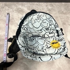 子供　リュック　スマイル　デニム