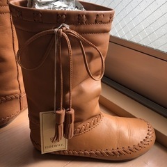値下げしました！TIDEWAYの茶系ブーツの画像