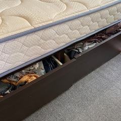 家具 ベッド シングルベッドの画像