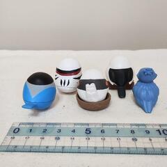 シマエナガ　ハシビロコウ他　ガチャガチャの画像