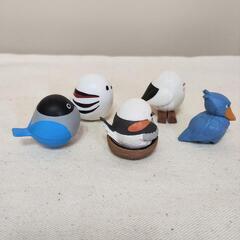 シマエナガ　ハシビロコウ他　ガチャガチャの画像