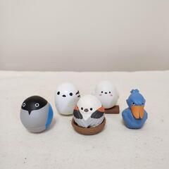 シマエナガ　ハシビロコウ他　ガチャガチャ