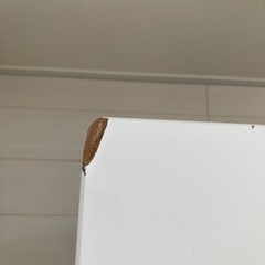 ニトリ　ダイニングテーブル　白　2段階の画像