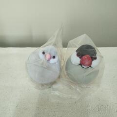 文鳥　ガチャガチャ　フィギュア