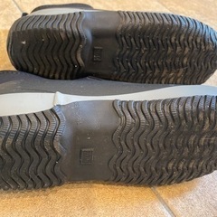 レインシューズ　26cm ブラックの画像