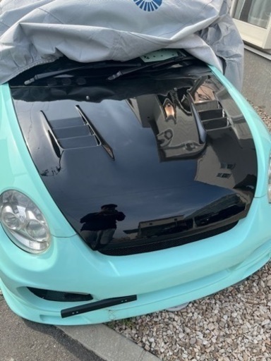 コペン　l880k  社外ダクト付きボンネット