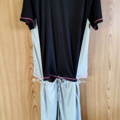 【新品タグ付き】ドライTシャツとハーフパンツのセットアップ2セット