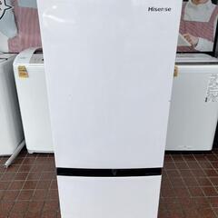 【sj379】Hisense　ハイセンス　ノンフロン冷凍冷蔵庫　154L　2021年製　☆美品☆