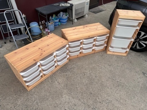 決まりました⚠️3/22までに引取りできる方限定⚠️3つまとめて♪IKEA☆イケア家具☆子供部屋などにも♪格安☆中古☆配達相談可能☆早