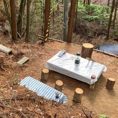 ３７０平米　山林　開拓済みキャンプ場　奈良　小倉インター下車６分　商談中 - 土地販売/土地売買