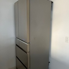 Panasonic 冷蔵庫　ガラスドアの画像