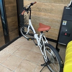 【お話中、問い合わせ多数】MYPALLAS 折りたたみ自転車　自転車 
