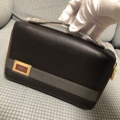 新品★ダンヒル dunhill★ラウンドファスナーバックの画像
