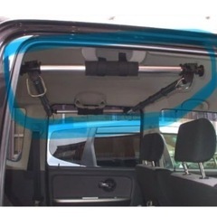 【お話中】車 収納 インテリアバー4本　天井収納