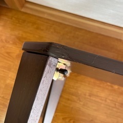 折りたたみローテーブル　座卓の画像