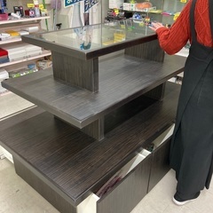展示台　引き出し6個(下部)付き