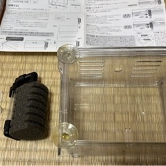 産卵ケース メダカ グッピー 魚 稚魚 中古品の画像