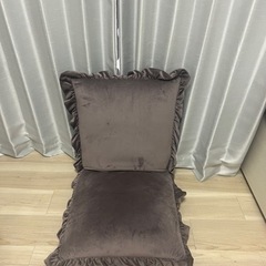 Francfrancカラン フロアチェア L グレー