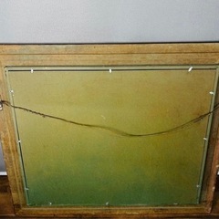 油絵 油彩 美術品 額装 風景画 横120cm 縦101cmインテリア アート 絵画 横120cm 縦101cmおもちゃ パズルの画像